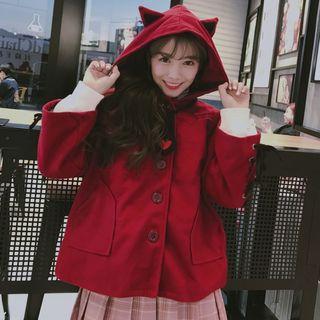 Animal Ear Long-sleeve Hoodie