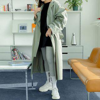 Hooded Oversized Maxi Safari Coat