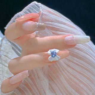 Set Of 2: Bow Nail Art Decoration (various Designs)
