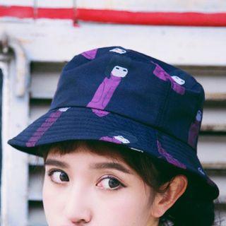 Couple Matching Print Bucket Hat