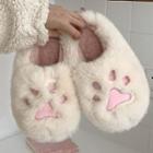 Cat Paws Fleece Slippers