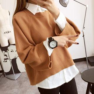 Bell Sleeve Knit Top