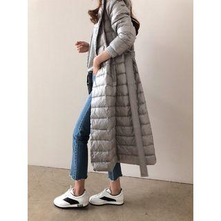 Double-breasted Padded Midi Jacket