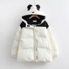 Panda Hooded Padded Jacket