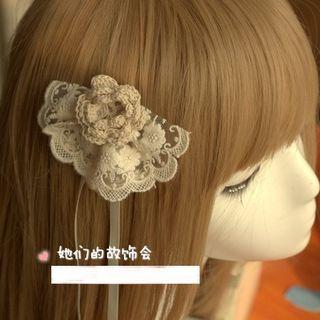 Lace Flower Barrette