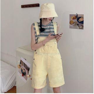 Sleeveless Striped T-shirt / Jumper Shorts