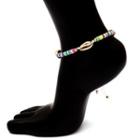 Alloy Shell & Soft Clay Anklet