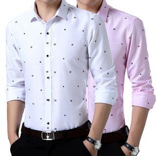 Long-sleeve Numbering Shirt