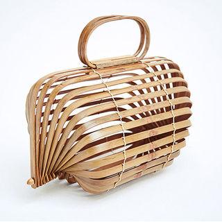 Bamboo Basket Tote