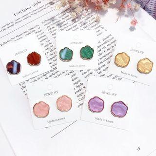 Irregular Resin Earring