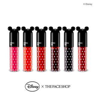 The Face Shop - Watery Tint (disney Collaboration) #02 Mickey Coral Bowtie