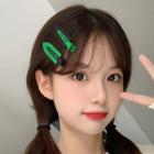 Set Of 1 / 2: Plastic Hair Clip (various Designs)
