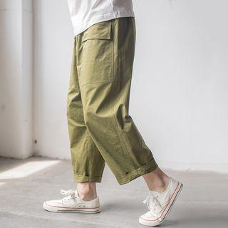 Pocket Straight-leg Pants