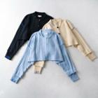 Long Sleeve Ribbed-knit Crop Cardigan