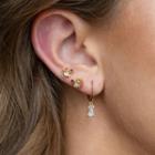 Bear Earring Set 59 - Set - Gold - One Size