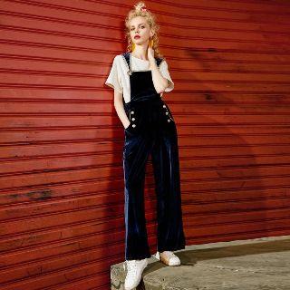 Contrast Trim Wide-leg Jumper Pants