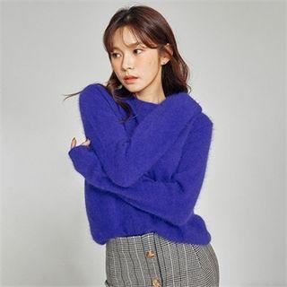 Furry Wool Sweater In 4 Colors