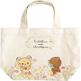 San-x Rilakkuma Mini Canvas Tote Bag One Size