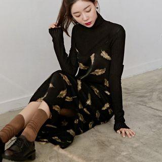 Print Strap Dress