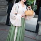 Traditional Chinese Light Jacket / Top / Skirt