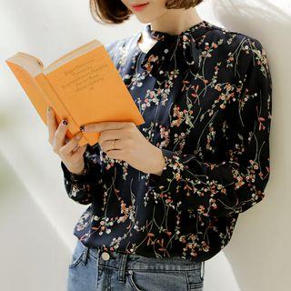 Floral-printed Blouse
