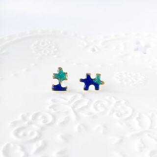 Puzzle Earring