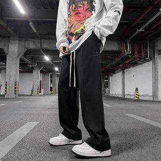 Embroidered Loose Fit Sweatpants
