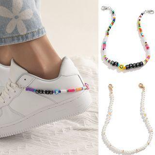 Letter Bead Shoe Chain (various Designs)