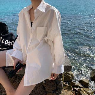 Oversized Long Sleeve Shirt