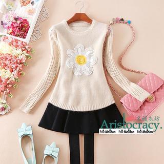 Flower Pattern Sweater
