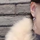 Non-matching Rhinestone Drop Earring (various Design)
