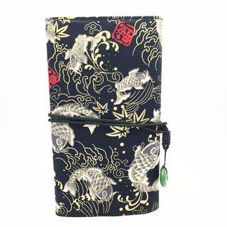 Print Makeup Brush Roll Bag