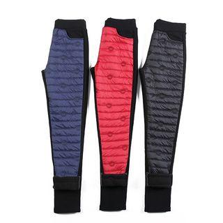 Embroidered Padded Skinny Pants