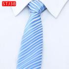 Pre-tied Neck Tie (5cm) Stj38 - One Size