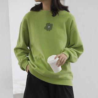 Flower-print Sweatshirt