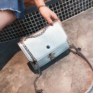 Faux Lather Crossbody Bag