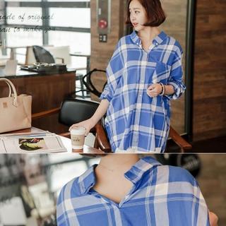 Loose-fit Check Shirt