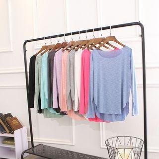 Melange Long Sleeve T-shirt