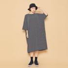 Striped Oversized T-shirt Dress