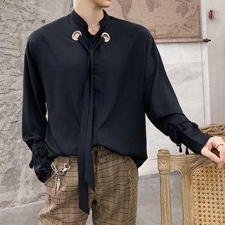Grommet-detail Shirt