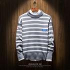 Round Neck Stripe Sweater