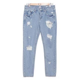 Distressed Loose-fit Jeans