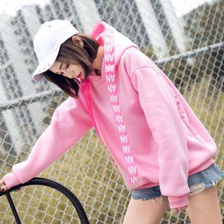 Letter Strap Hoodie