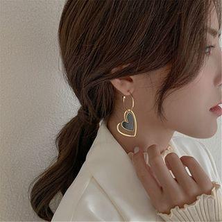 Heart Tassel Earrings
