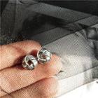 Retro Alloy Earring Platinum 4 Layer Earrings - One Size