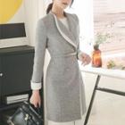 Double-buttoned Coatdress