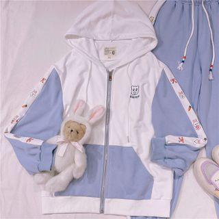 Hood Bear Zip Jacket / Sweatpants