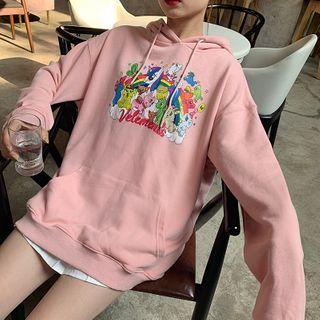 Long-sleeve Unicorn Hooded Sweatshirt