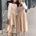 A-line Jumper Dress / Midi Dress / Shirt