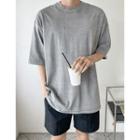 Loose-fit Pigment-washed T-shirt